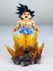 Figura Dragon Ball - Goku Kid GT Transformação SSJ4 - 19 cm - Capsule.pt