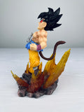Figura Dragon Ball - Goku Kid GT Transformação SSJ4 - 19 cm