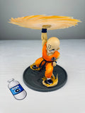 Figura Dragon Ball - Krllin Disco Destruidor - 18 cm