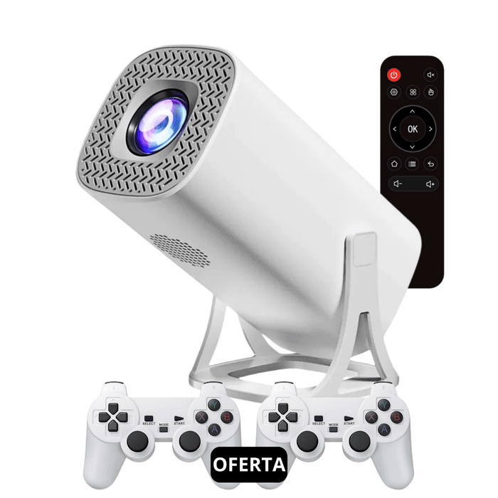 Projetor RetroCapsule™ Vision - 30.000 Jogos