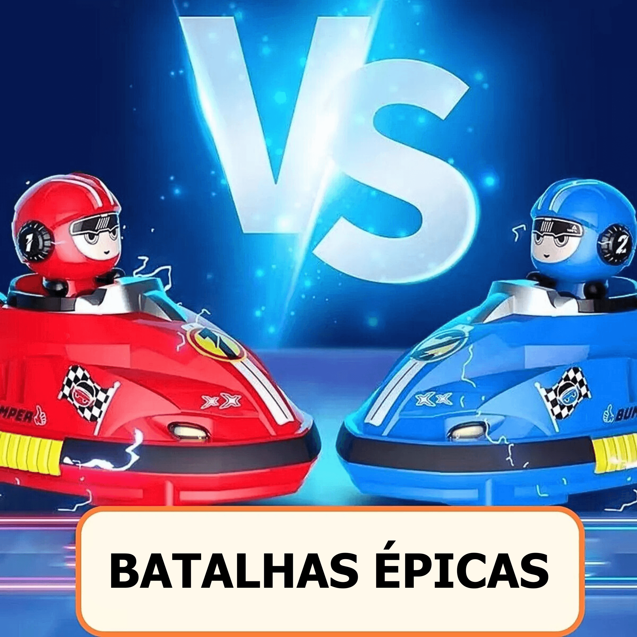Carrinhos de Choque para Duelo - Com Controlo Remoto - Capsule.pt