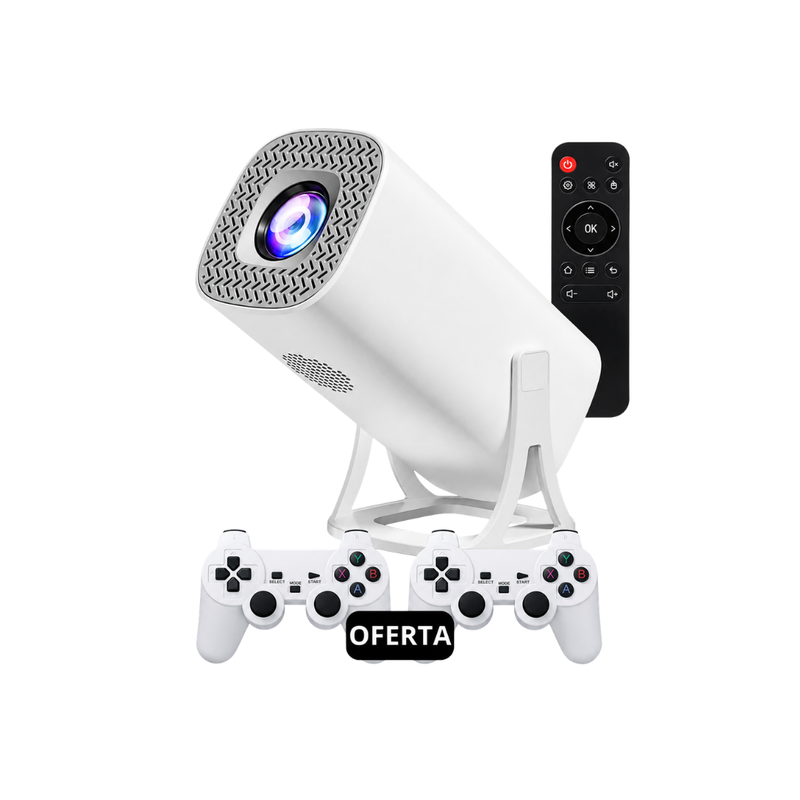 Projetor RetroCapsule™ Vision - 30.000 Jogos