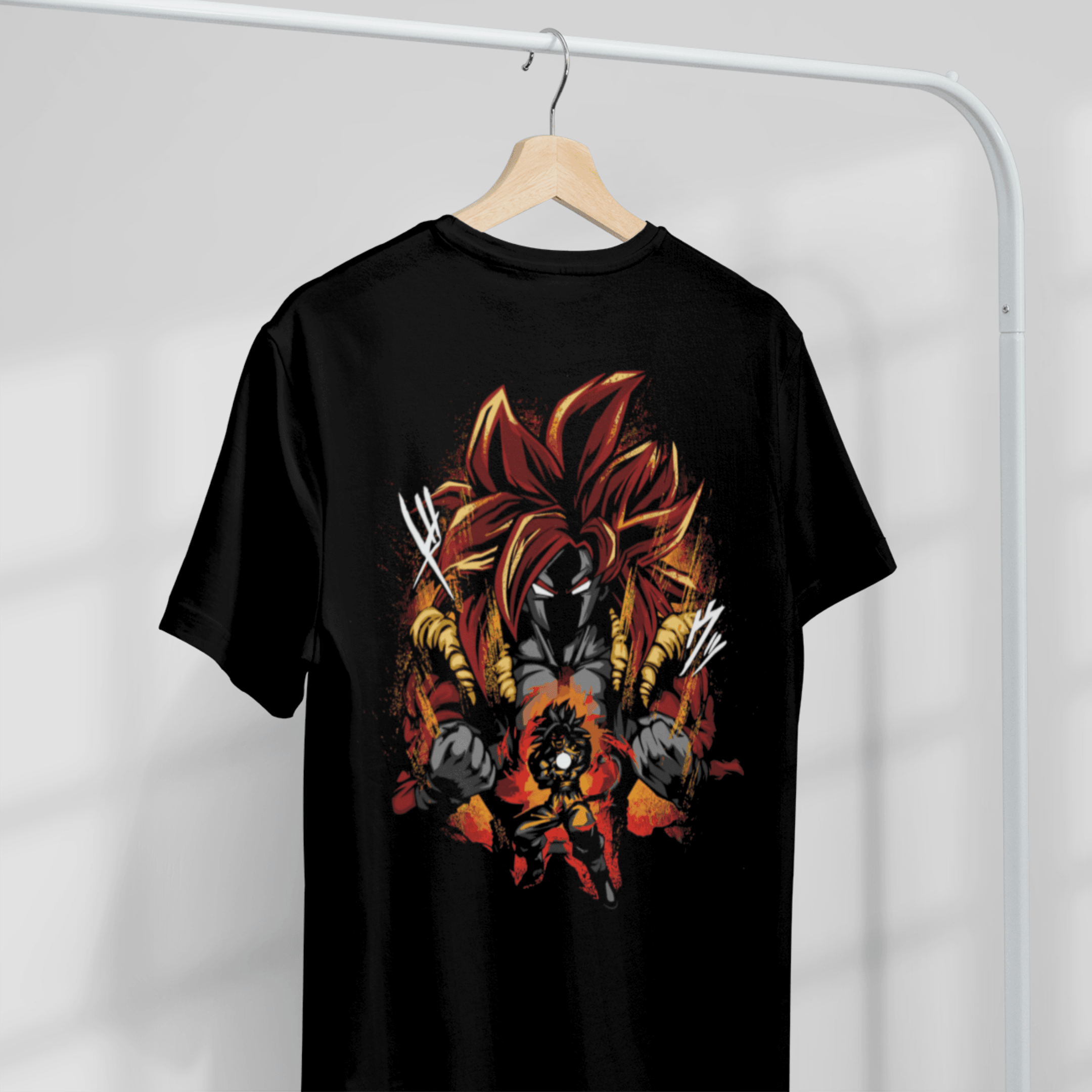 T-shirt Dragon Ball "Shadow Warriors" - Gogeta Super Saiyan 4 - Capsule.pt