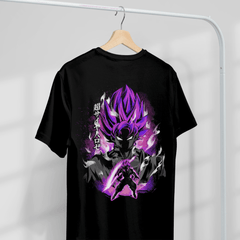 T-shirt Dragon Ball "Shadow Warriors" - Goku Black Super Saiyan Rosé - Capsule.pt