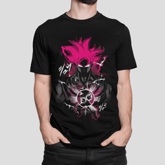 T-shirt Dragon Ball "Shadow Warriors" - Goku Super Saiyan God - Capsule.pt