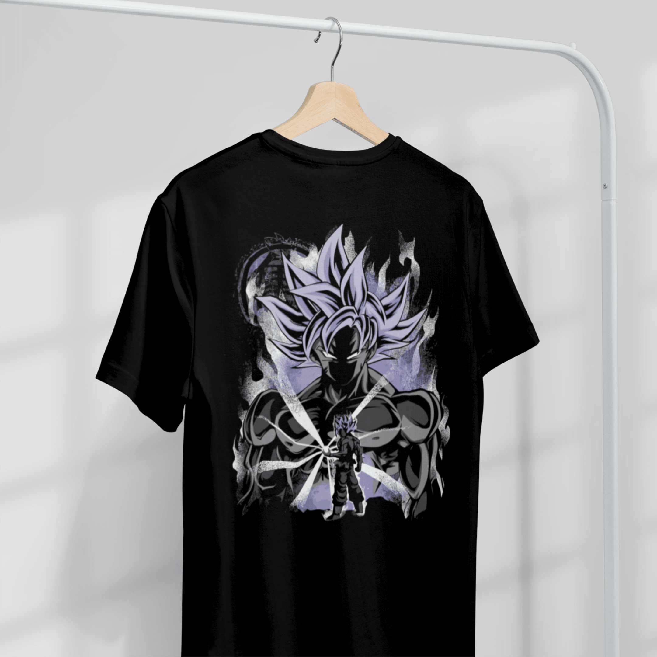 T-shirt Dragon Ball "Shadow Warriors" - Goku Ultra Instinct - Capsule.pt
