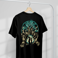 T-shirt Dragon Ball "Shadow Warriors" - Vegito Super Saiyan Blue - Capsule.pt