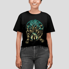T-shirt Dragon Ball "Shadow Warriors" - Vegito Super Saiyan Blue - Capsule.pt