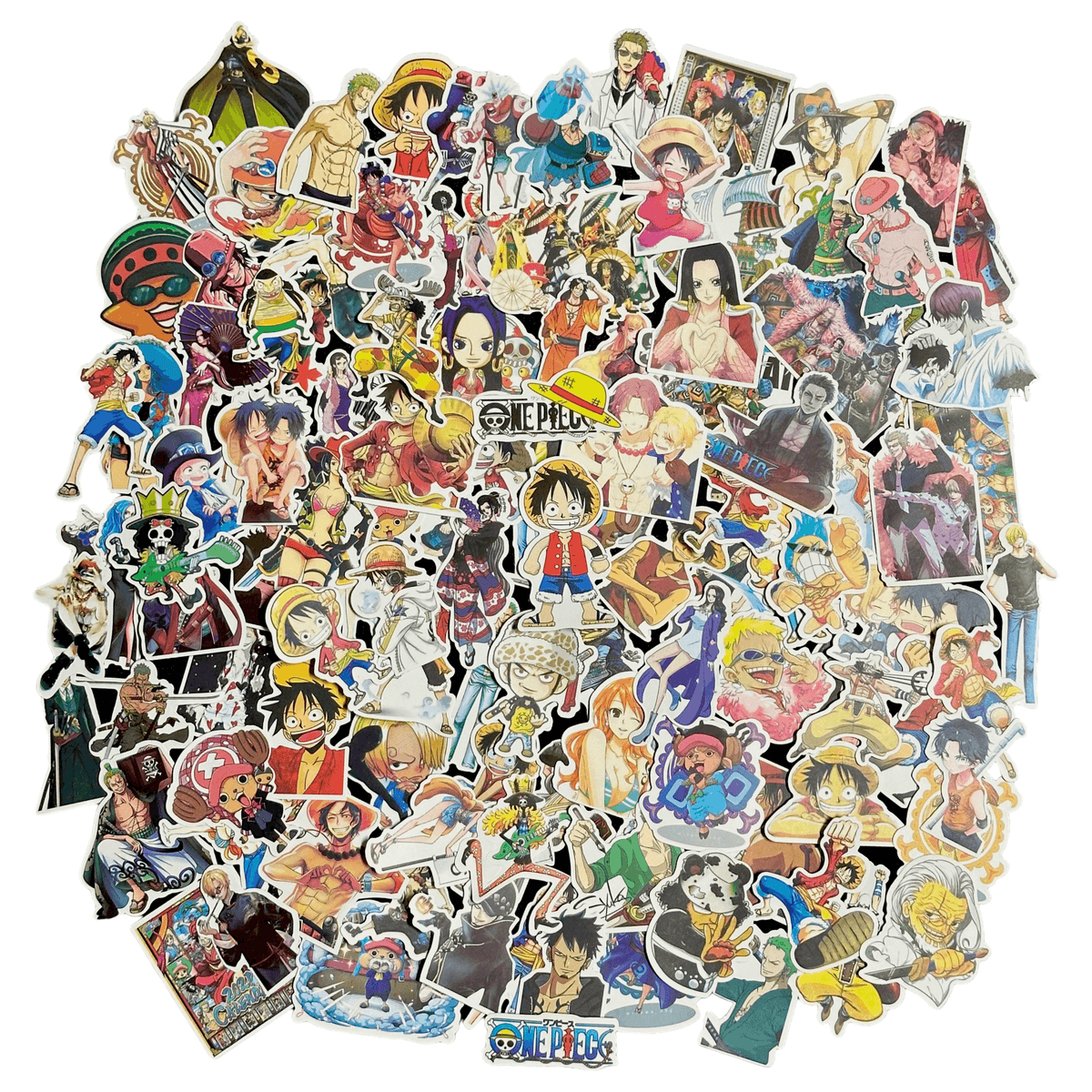 Conjunto 120 Stickers One Piece - Capsule.pt