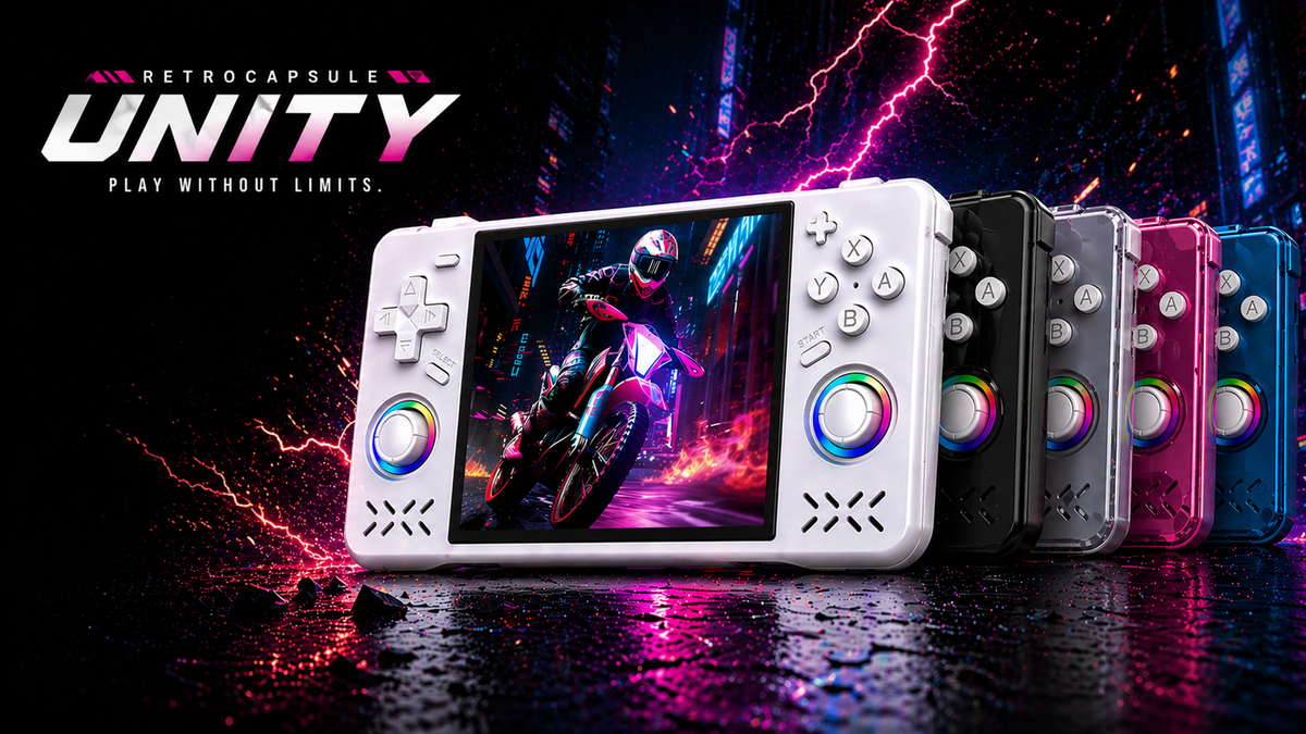 RetroCapsule Unity em destaque