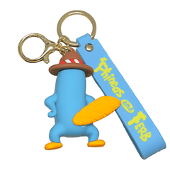 Porta-Chaves Phineas e Ferb - Agente P (Perry, o Ornitorrinco) - Capsule.pt