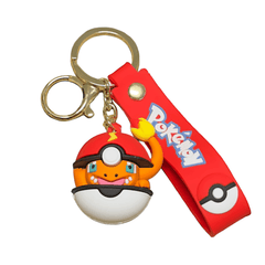 Porta-Chaves Pokémon - Pokébola Charmander - Capsule.pt