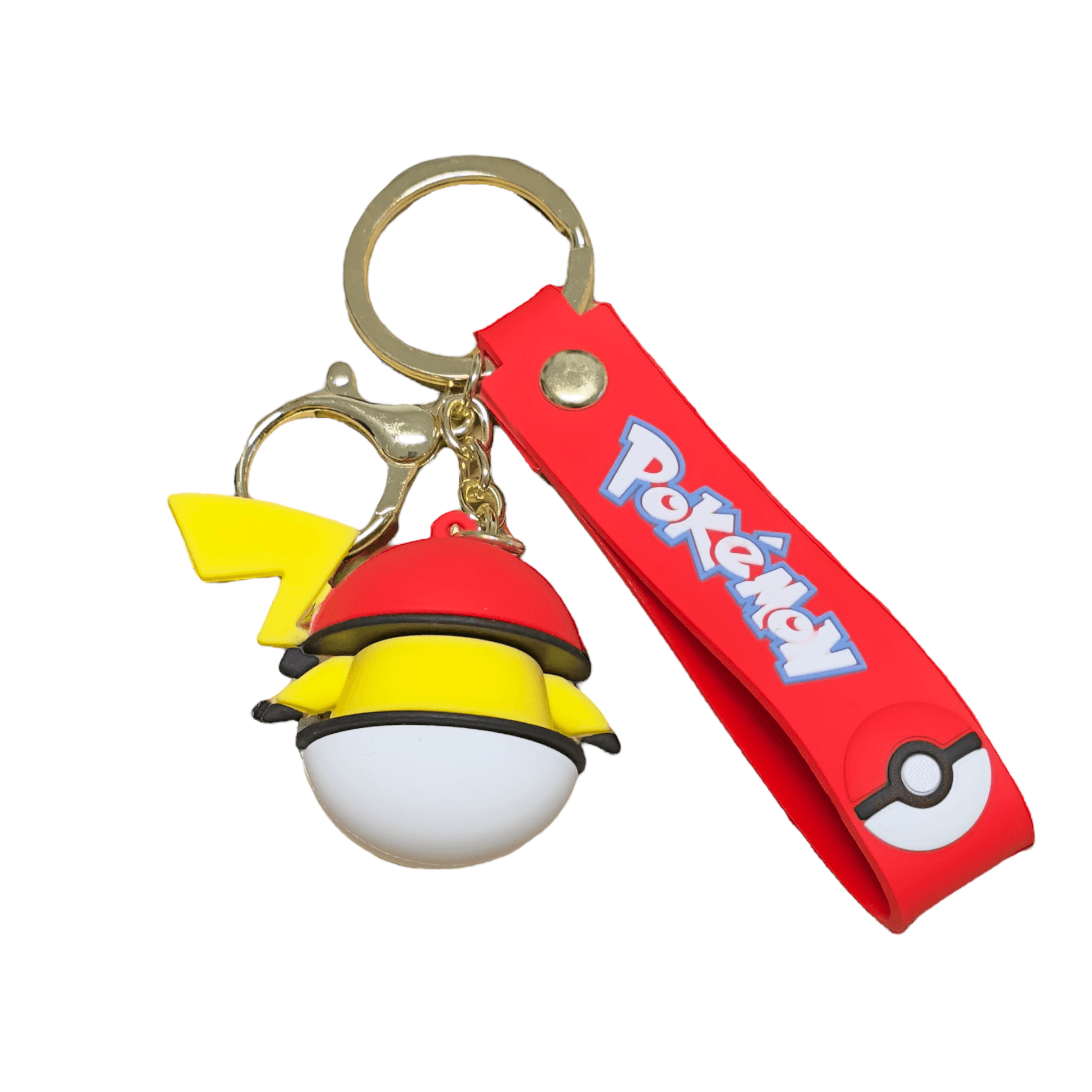 Porta-Chaves Pokémon - Pokébola Pikachu - Capsule.pt