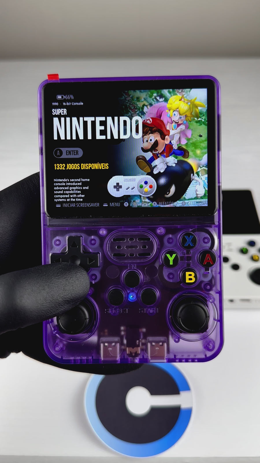 Consola Portátil RetroCapsule™ Pro.