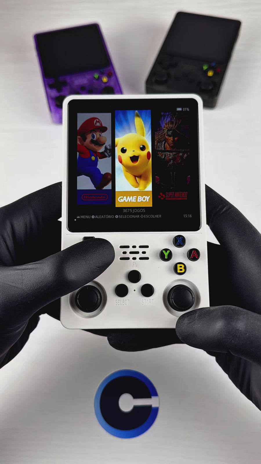 Consola Portátil RetroCapsule™ Pro MAX.
